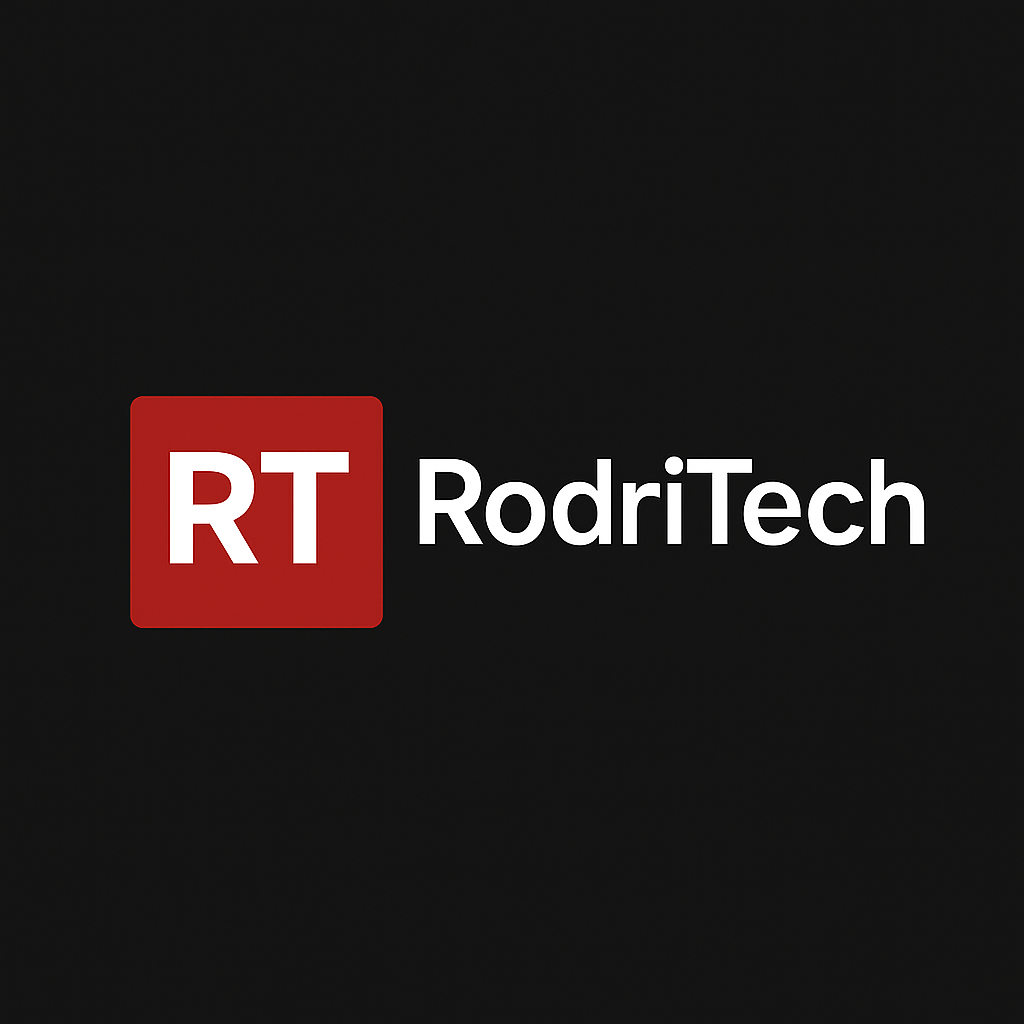 RodriTech Logo Dark